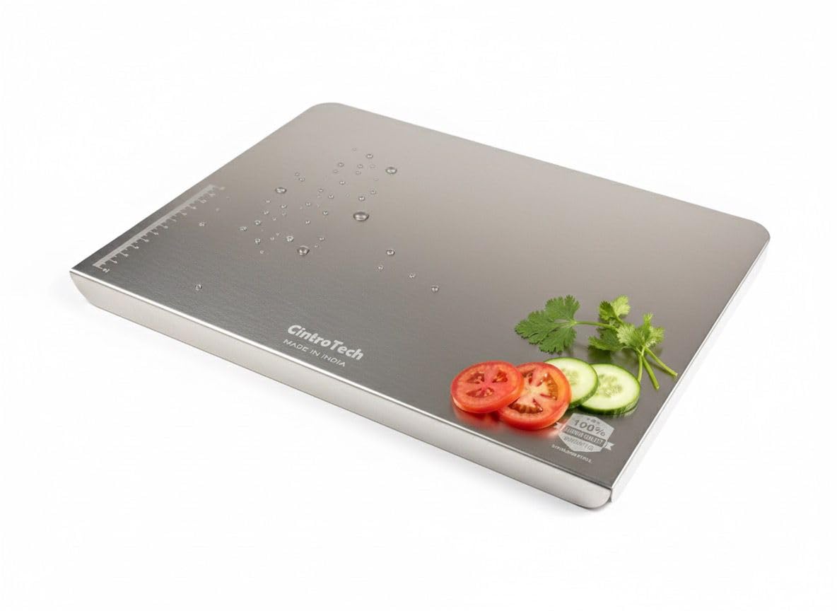 Premium Countertop Stainless Steel Chopping Board