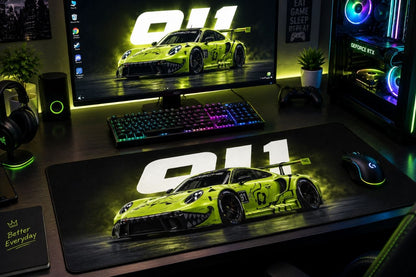 Crimson Velocity Gaming Mat